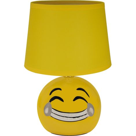 Lámpara de mesa infantil amarilla 40W EMO E14 Ideus 00003 (1/2)