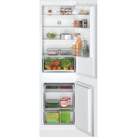 Frigorífico combinado integrado 267l blanco - KIV86NSE0 - Bosch -