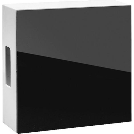 Grothe 44475 Timbre electromecánico blanco negro