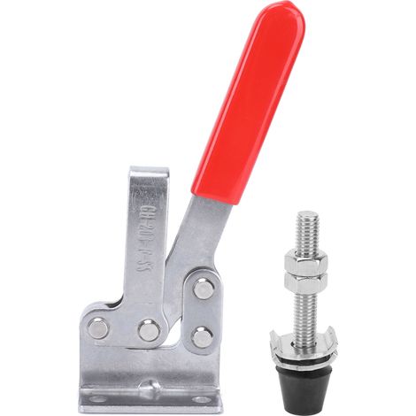 Collier de serrage rapide en acier inoxydable HS CH, collier de serrage horizontal GH 203-F-SS, collier de soudage (1/5)