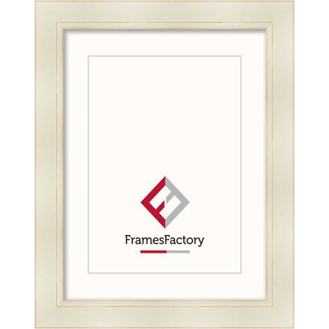 Cornice in legno Ela 59,4x84,1 (A1) bianca (1/5)