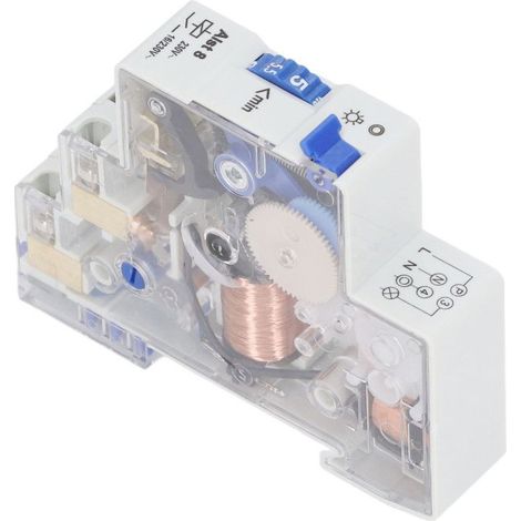 Minuteur mécanique 1-7 min – 230V AC – Contrôle durée pour radiateur léger – Simple et économique (1/5)