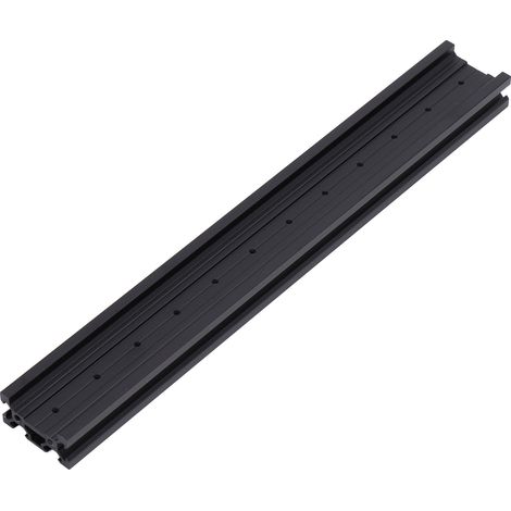 Rail Coulissant Linéaire en Aluminium V-Slot Noir 300mm pour CNC et Imprimante 3D