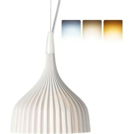 Lustre moderne Kartell, plafonnier rétro, éclairage décoratif LED, G9, lampe tricolore, convient aux chambres et aux salons. (1/5)