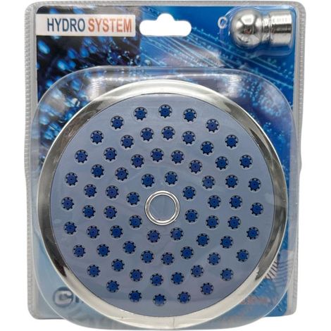 Soffione Doccia Anticalcare Tondo una Funzione 15 cm (1/2)