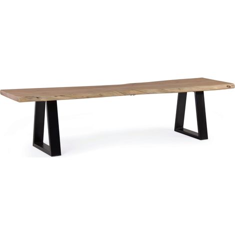 Banc en bois et métal - CONNEMARA (1/5)