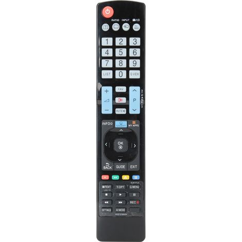 Universelle Ersatzfernbedienung für LG-Fernseher, kompatibel mit den Modellen 42LA6620 und AKB73756502. (1/5)