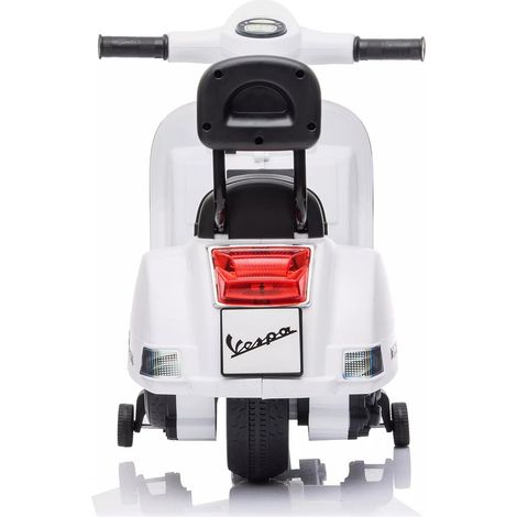 LT913 Mini Vespa Oficial Piaggio PX 150 Moto de Juguete Eléctrica para Niños 6V  Color: Rojo