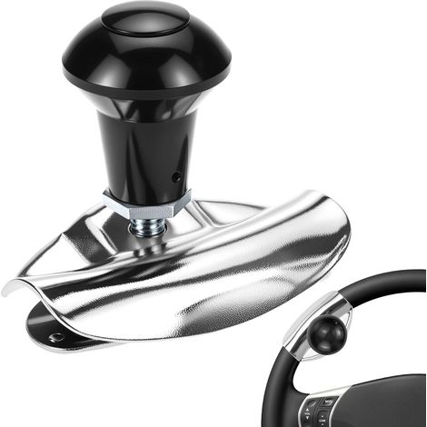 Boule volant métal, bouton de volant universel, pour volants de tracteur (1/5)