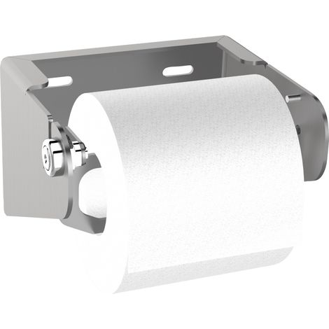 KWC Wc-rollenhalter, RODAN, Edelstahl, 150x100x130 mm, Aufputz