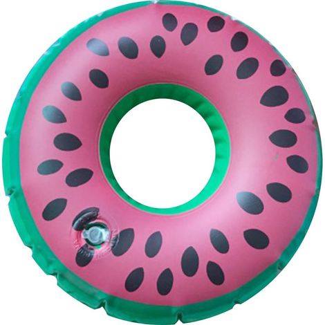 Porte-Gobelet Gonflable pour Piscine Flotteur Tasse Support en Forme de Pastèque -