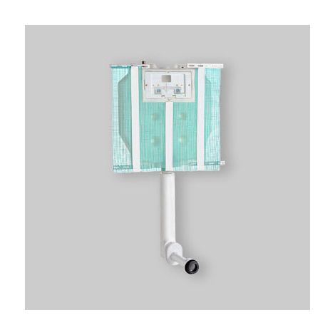 Réservoir Encastré "Eco" 6 Lt. Double Chasse (1/4)