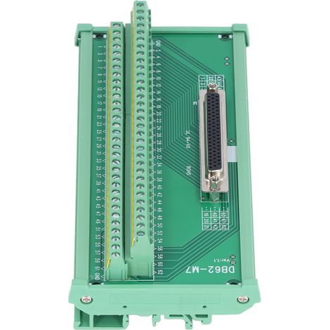Bornier mâle-femelle, connecteur d'interface, adaptateur à 3 rangées, module de carte de dérivation, DC 60VDB62-G7 (1/5)