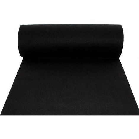 Tapis De Couloir Noir D'Intérieur/Extérieur, H 1X30 M (1/4)