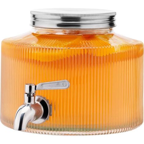 Distributeur de boissons 2,7 L avec robinet Bouteille d'eau et de cocktail (1/5)
