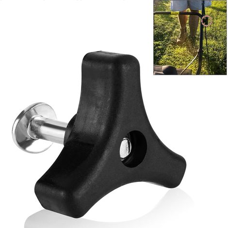 2 Vis Poignée Tondeuse Gazon Écrous et Boulons pour Tondeuse Poussée Accessoires Réparation Universel Durable (1/4)