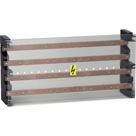 Unità di distribuzione a gradini LINERGY BS 4P 400A con sbarre collettrici da 32 x 5 mm e 52 connessioni