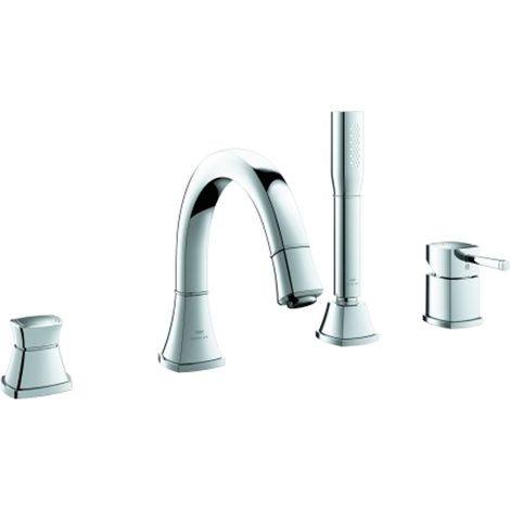 GROHE Batteria a 4 fori per vasca Grandera 29418 cromo, 29418000