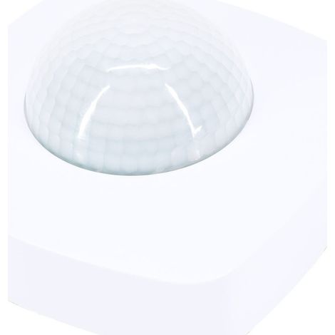 Détecteur de mouvement 360° - 2000W - Fonction présence - Portée 20m - Blanc (1/5)
