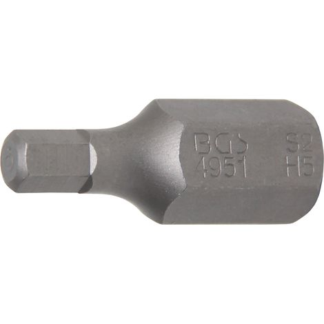 BGS Bit  azionamento esagonale  esterno 10  mm (3/8")  esagonale interno  5 mm  - 4951