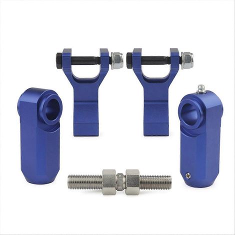 Kit d'abaissement arrière pour Yamaha Raptor 350 YFM350 2004-2013 660R Bleu (1/5)