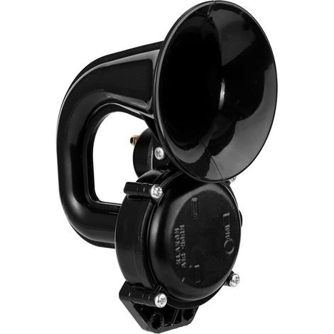Klaxon puissant de 135 dB pour véhicules 12 V/24 V, voitures, motos, camions, vélos et bateaux (1/4)