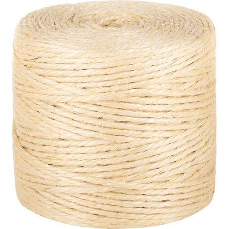Maison Exclusive - Seil 100% Sisal 4 mm 500 m