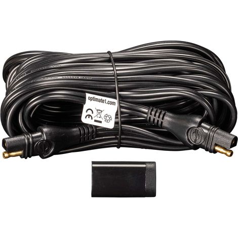 CABLE DE EXTENSIÓN PARA CARGADOR SAE OPTIMATE (10 A, HASTA -40 °C, LONGITUD 762 CM) (EL)