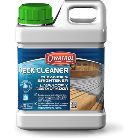 Owatrol-DECK CLEANER-Dégriseur tous bois- 1 litre