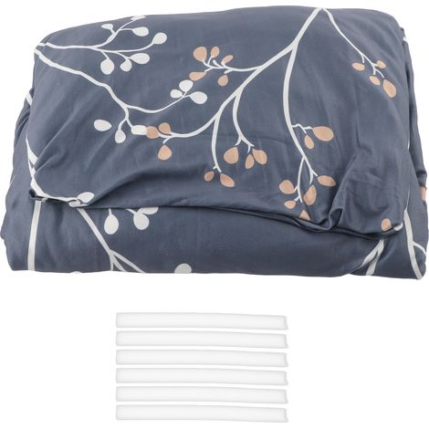 Housse de canapé élastique 1 place Polyester ultra-douce avec sangles de fixation protection anti-taches design élégant (1/5)