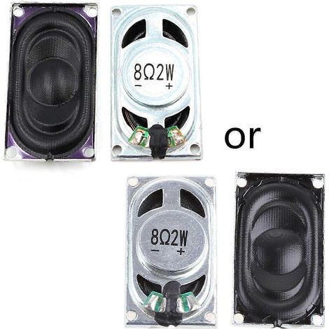 Stück 2W 8 Ohm Lautsprecher Horn 2035 Verstärker Gummidichtung Lautsprecher 20x35mm LCD
