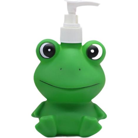 Distributeur Savon - 300 ml - Forme Grenouille - Pour Salle De Bain Cuisine Enfant - 1 Pièce