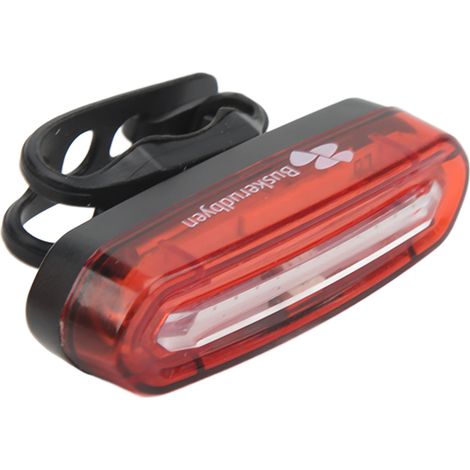 Wiederaufladbares Fahrradrücklicht per USB, LED-Blitzlicht, wasserdicht, 650 mAh Akku, 4 Beleuchtungsmodi. (1/5)
