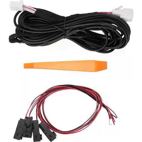 Lot de 4 lampes LED d'ambiance pour pieds, éclairage décoratif, lampe d'atmosphère spéciale, bleu glacier, pour Toyota Highlander 2022. (1/5)