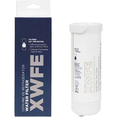 Elemento filtrante per acqua del frigorifero GE XWFE (1/4)