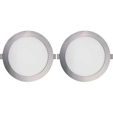 Pack 2 Downlights LED Empotrables Redondo 30W 3300lm Ø30cm 4000K (1/2)