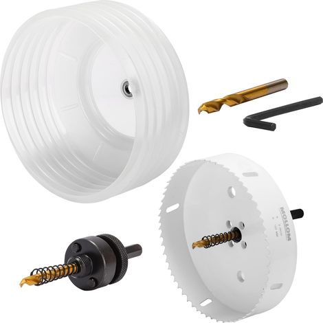 Scie trépan bimét HSS M42 8% Co avec bac antipoussière 152mm 6" (1/5)