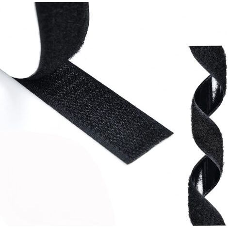 royaluxe-Ruban adhésif double face anti-rayures, 5 m 20 mm de ruban adhésif solide à crochet et boucle pour la maison, le bricolage et l'artisanat (1/5)