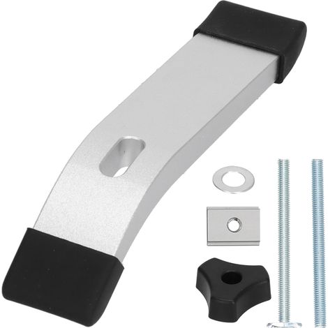 Ensemble de pinces de maintien TTrack Kit d'outils de gabarit de serrage de filetage M8 en métal pour le travail du bois (blanc) (1/5)
