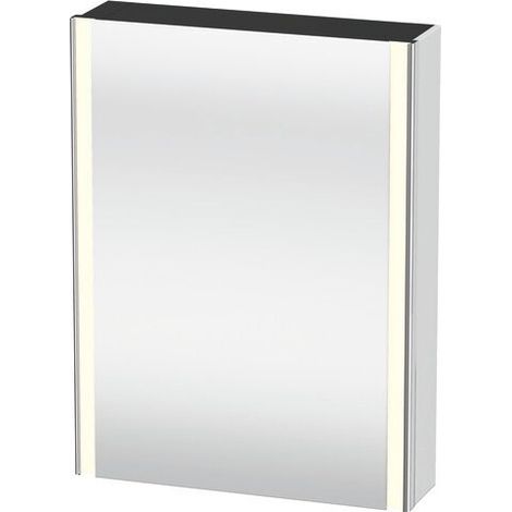 DURAVIT XS7111R84841000 XSquare SPS 600x155x800mm, porte à droite, robinetterie, sanibroyeur