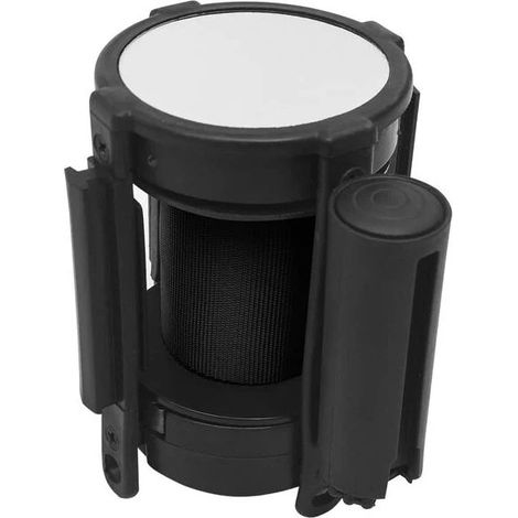 Garde-corps rétractable de 200 cm, noir (1/5)