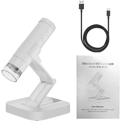 Microscope USB de bureau, microscope portable pour adultes et enfants, microscope pour pièces de monnaie, grossissement de 50x à 1000x