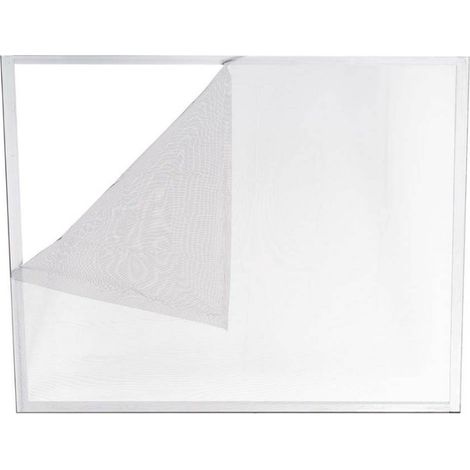 Mosquitera adhesiva blanca 150 x 180 cm, 1 uds