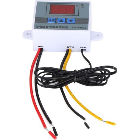Contrôleur de température numérique par micro-ordinateur XH‑3002, contrôleur d'éclosion 12V (1/5)