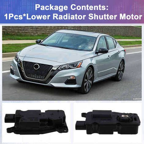 1 color: Black Material: Plastic 62330-6CA0A Car radiator under-ventilation grille (1/5)