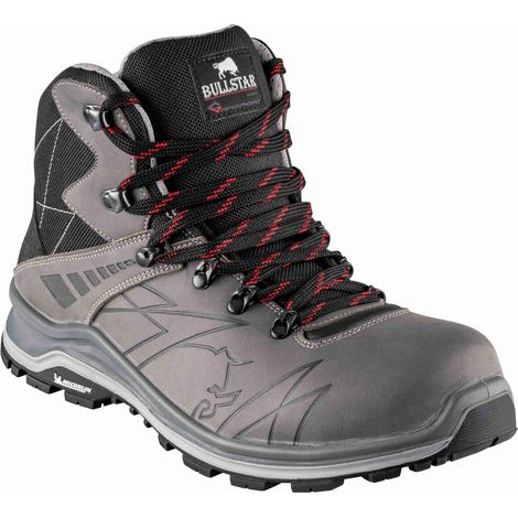 2911, Sich.Stiefel TURBO S3 grau, Gr. 44