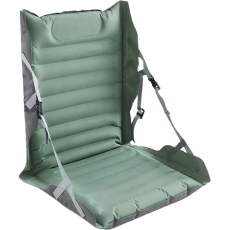 Coussin De Siège Pliable Gonflable Siège avec Dossier Coussin de Sol (1/5)