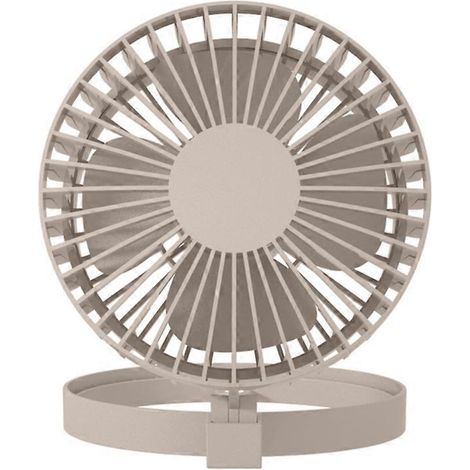 Ventilateur USB portable et silencieux pour bureau, 2 vitesses réglables, pliable (1/5)