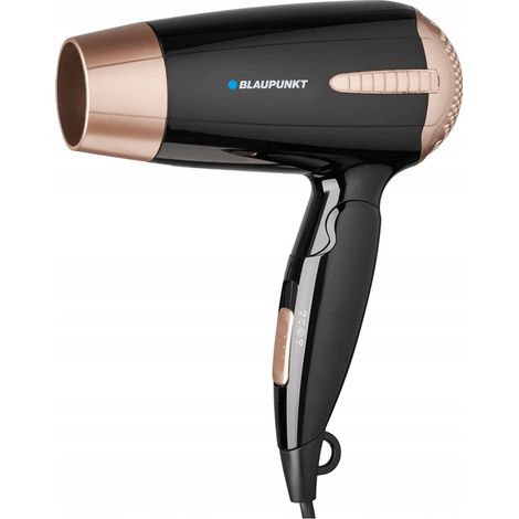 BLAUPUNKT Faltbarer, leichter Reisehaartrockner HDD301BK