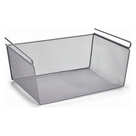 Zeller Estante de cocina suspendida metálica 43x26x19 cm
